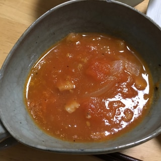 冷凍トマトのスープ